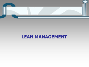 lean management lean management
