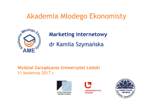 AME_3_Marketing internetowy_Kamila Szymańska