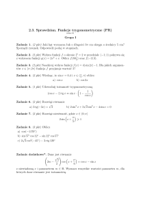 FunkcjeTrygonometryczne01 PR 