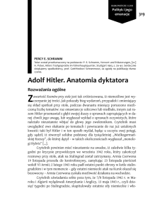 Adolf Hitler. Anatomia dyktatora