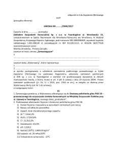 Załącznik 4 - wzór umowy - Zakład Gospodarki Komunalnej sp. z oo