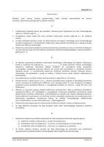 wzór umowy 06/2016 Strona 1/3 Załącznik nr 4 Wzór umowy