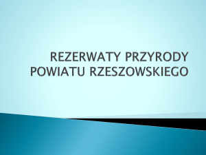 rezerwaty przyrody powiatu rzeszowskiego