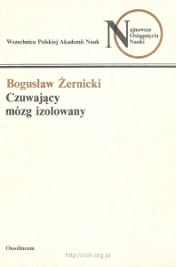 Bogusław Żernicki Czuwający mózg izolowany