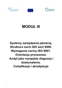 Systemy zarządzania jakością ISO