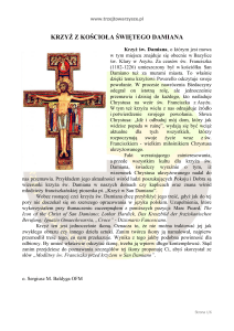 Krzyż z kościoła św. Damiana