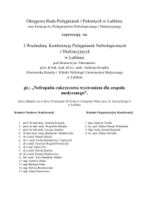 Okręgowa Rada Pielęgniarek i Położnych w Lublinie oraz Komisja