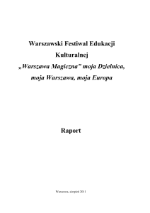Warszawski Festiwal Edukacji Kulturalnej