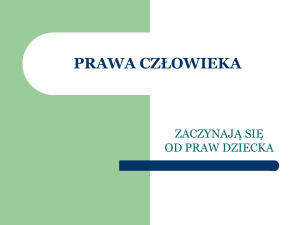 prawa człowieka - sp2.polkowice.pl