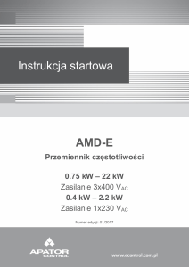 Instrukcja startowa AMD-E