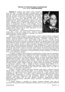Malcolm X: kontrowersyjny rewolucjonista
