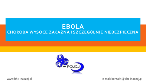Ebola - BHP w Policji