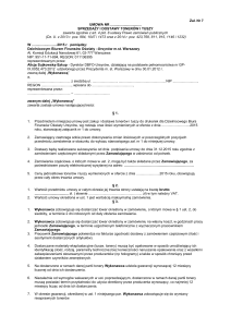 Zał. nr 7 - Umowa na tonery - Dzielnicowe Biuro Finansów Oświaty