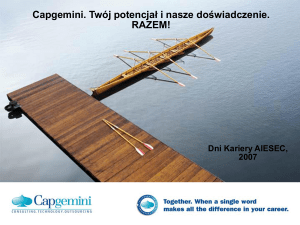 Capgemini w Polsce