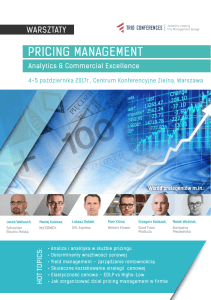 pricing management