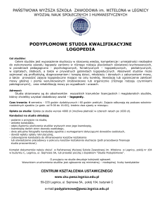 Logopedia - pwsz.legnica.edu.pl
