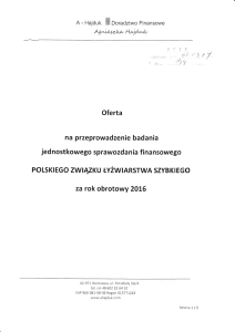 Oferta firmy Doradztwo Finansowe A – Hajduk