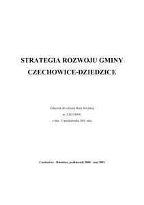 strategia rozwoju gminy czechowice-dziedzice