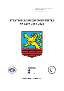 strategia rozwoju gminy kietrz - BIP Kietrz