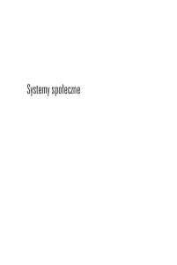 Systemy spo∏eczne - Nomos