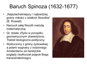 Baruch Spinoza (1632