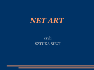 Czym jest Net Art?