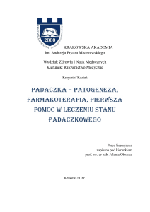 Padaczka - Krakowska Akademia im Andrzeja Frycza Modrzewskiego