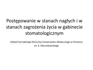 Dr n. med. Iwona Smolarek - Zakład Farmakologii Klinicznej