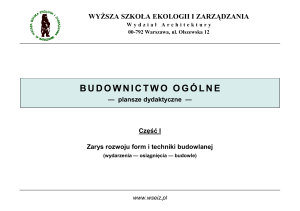 BUDOWNICTWO OGÓLNE - Czesc 1 - Historia