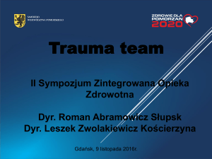 Trauma team - Pomorskie.eu