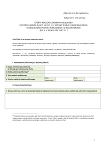zał. 6 - formularz oferty organizacji