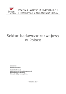 Sektor badawczo-rozwojowy w Polsce