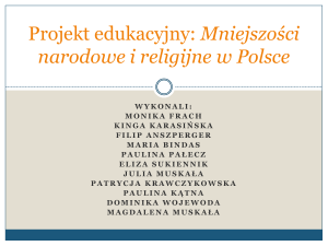 Mniejszości narodowe i religijne w Polsce