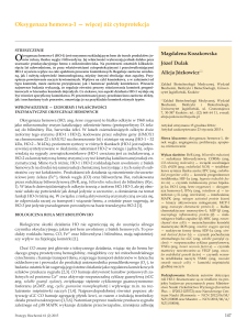 Oksygenaza hemowa-1 — więcej niż cytoprotekcja