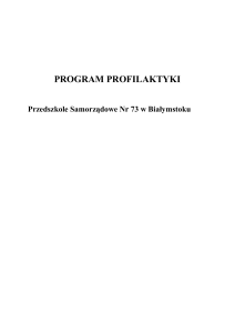 profilaktyka - Przedszkole73.pl
