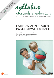 pobierz pdf - Magazyn Otorynolaryngologiczny
