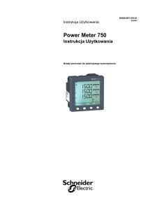 Power Meter 750 - Schneider Electric
