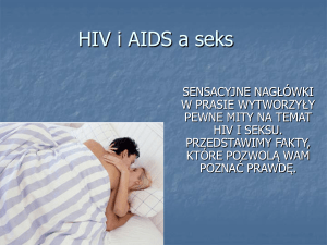 HIV i AIDS a seks