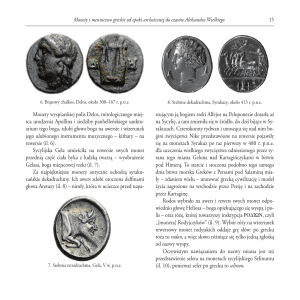 Monety i mennictwo greckie od epoki archaicznej do czasów
