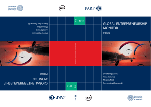 Raport z badania Global Entrepreneurship Monitor