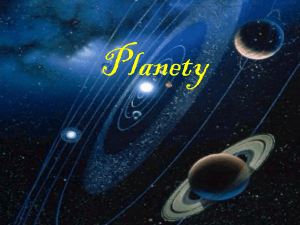 Planety Ukladu Slonecznego