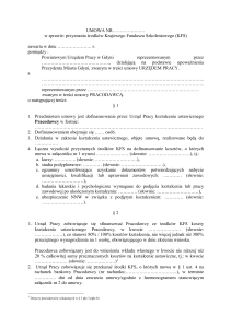 Wzór umowy nr 2 - Powiatowy Urząd Pracy w Gdyni