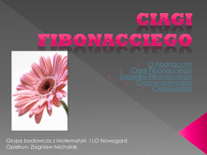 Ciagi Fibonacciego