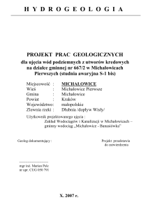 Projekt prac geologicznych ()