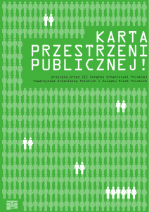Karta Przestrzeni Publicznej - Towarzystwo Urbanistów Polskich