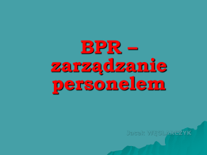 BPR – zarządzanie personelem