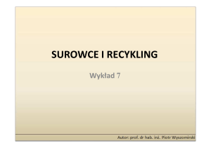Surowce i recykling 7