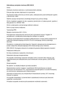 Odśrodkowy wentylator dachowy DRD 25/6 B Cechy Atrakcyjna