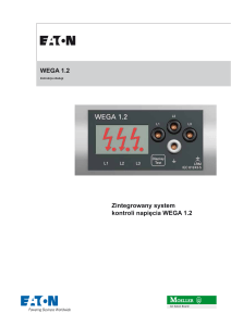 Zintegrowany system kontroli napięcia WEGA 1.2