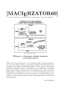 macierzator60 - Koło Naukowe Matematyków UŚ